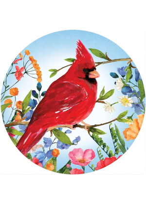 Cardinal Wildflowers Suncatcher | Suncatchers | Sun Catchers