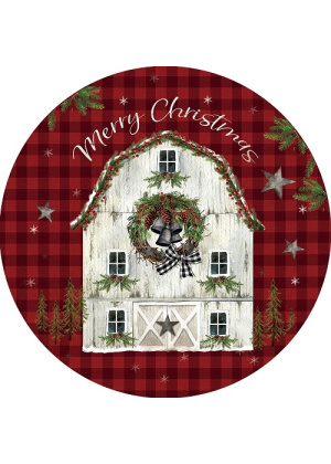 Christmas Barn Stepping Stone | Stepping Stones | Pavers