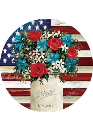 Flag Floral Stepping Stone | Stepping Stones | Pavers