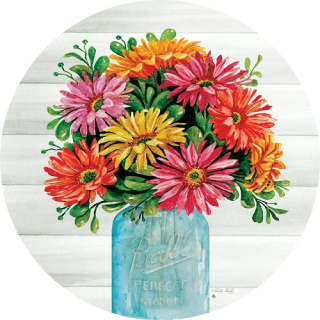 Gerbera Jar Stepping Stone | Stepping Stones | Pavers