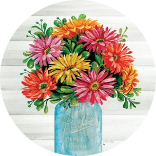 Gerbera Jar Suncatcher | Suncatchers | Sun Catchers