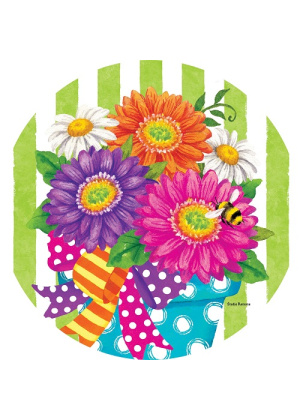 Gerbera Stripes Suncatcher | Suncatchers | Sun Catchers