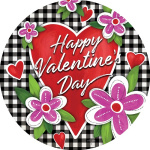 Gingham Valentine Stepping Stone | Stepping Stones | Pavers