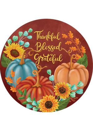 Grateful Pumpkins Stepping Stone | Stepping Stones | Pavers