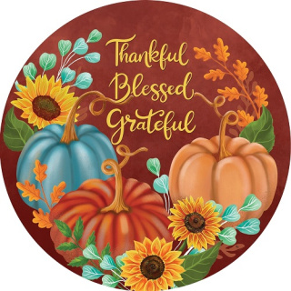 Grateful Pumpkins Stepping Stone | Stepping Stones | Pavers