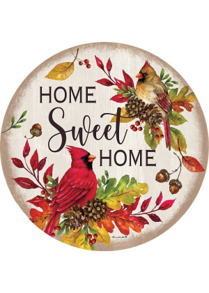 Home Sweet Cardinal Suncatcher | Suncatchers | Sun Catchers