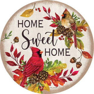 Home Sweet Cardinal Suncatcher | Suncatchers | Sun Catchers