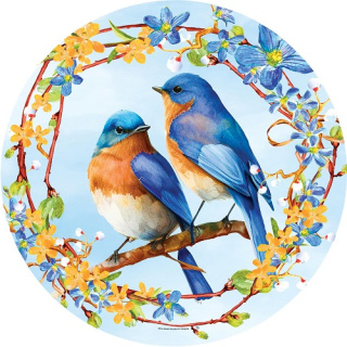 Lovely Bluebirds Suncatcher | Suncatchers | Sun Catchers