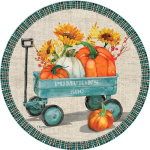 Pumpkin Wagon Stepping Stone | Stepping Stones | Pavers