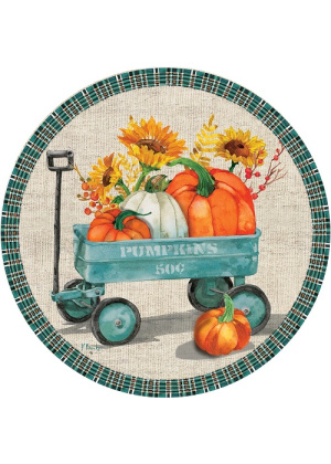 Pumpkin Wagon Stepping Stone | Stepping Stones | Pavers