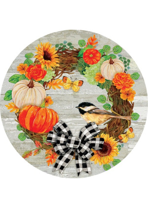 Pumpkin Wreath Stepping Stone | Stepping Stones | Pavers