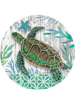 Sea Green Turtle Stepping Stone | Stepping Stones | Pavers