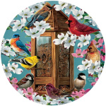 Songbird Feeder Suncatcher | Suncatchers | Sun Catchers