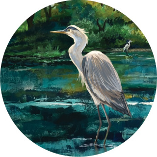 Stately Heron Stepping Stone | Stepping Stones | Pavers