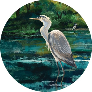 Stately Heron Suncatcher | Suncatchers | Sun Catchers