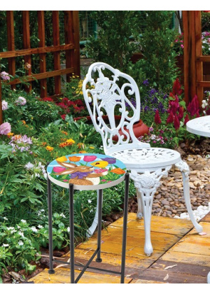 Wrought Iron Stepping Stone Table | Stepping Stones | Pavers