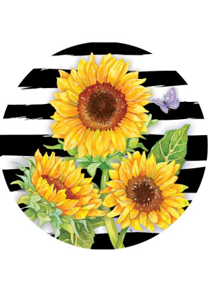 Sunflower Stripes Suncatcher | Suncatchers | Sun Catchers