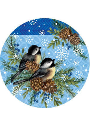 Winter Chickadee Stepping Stone | Stepping Stones | Pavers