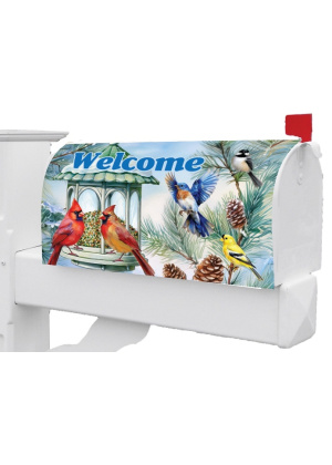 Winter Feeder Mailbox Cover | Mailbox Covers | MailWraps